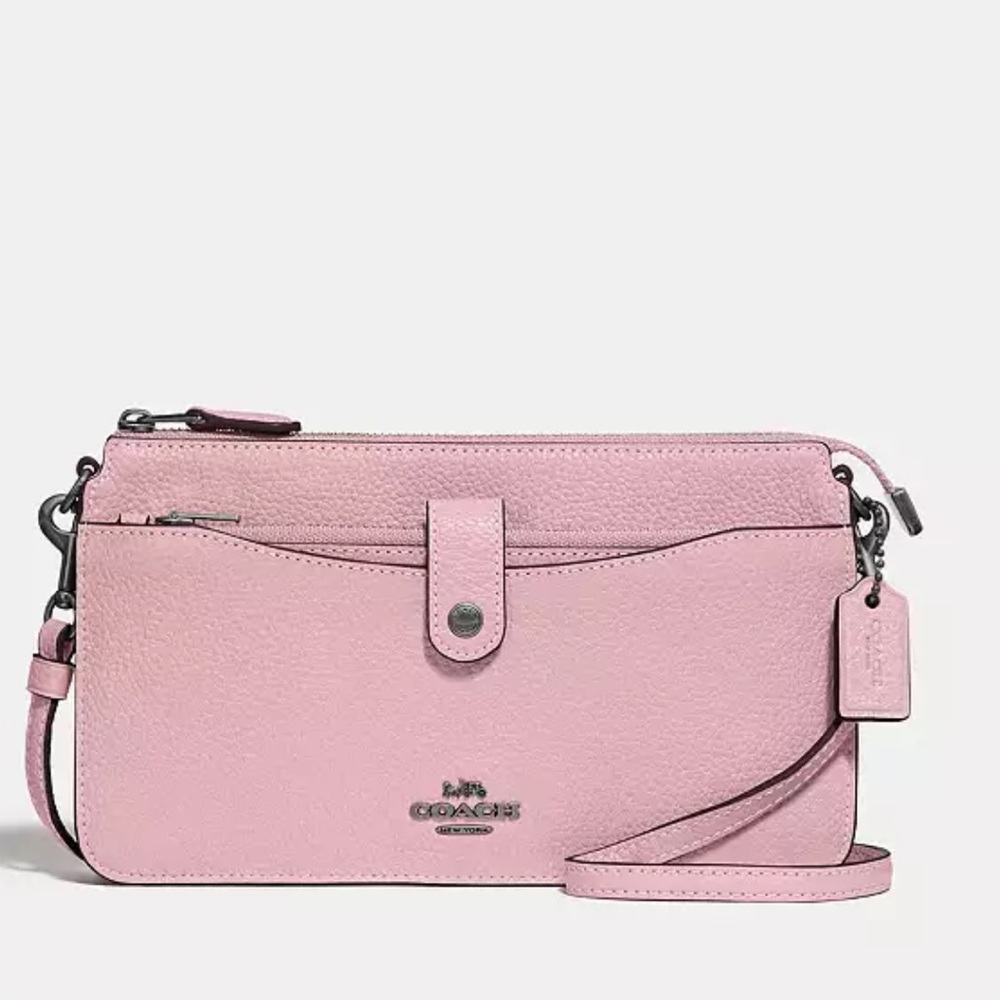 Coach Noa Pop Up Messenger Bag Light Baby Pink Crossbody Wallet